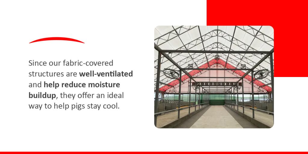 Fabric Covered Structures Are Well Ventilated